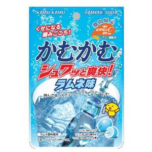 三菱　かむかむ　シュワッと爽快ラムネ味